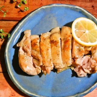 鶏もも肉のハーブソルト焼き